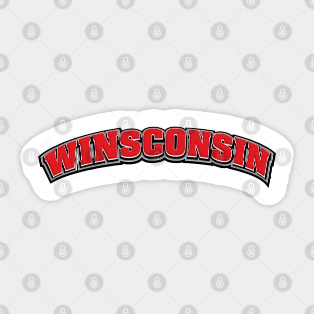 WINSCONSIN Sticker by upursleeve